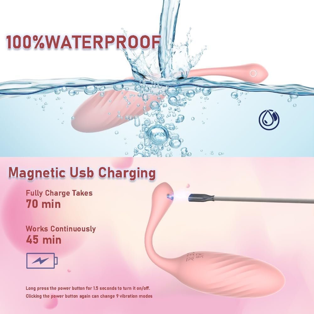 WhisperFantasy Egg Vibrator Kegel Exerciser