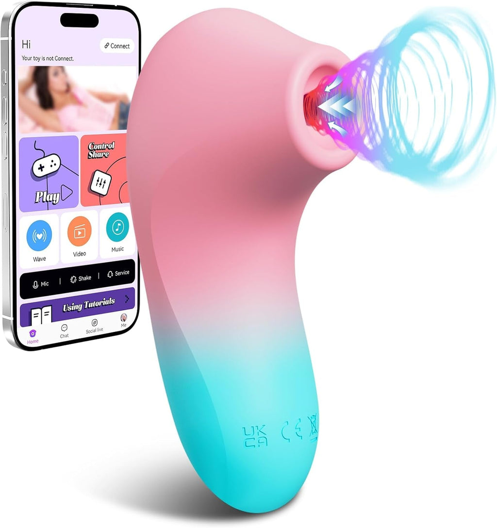 WhisperKiss Smart Sucking Vibrator