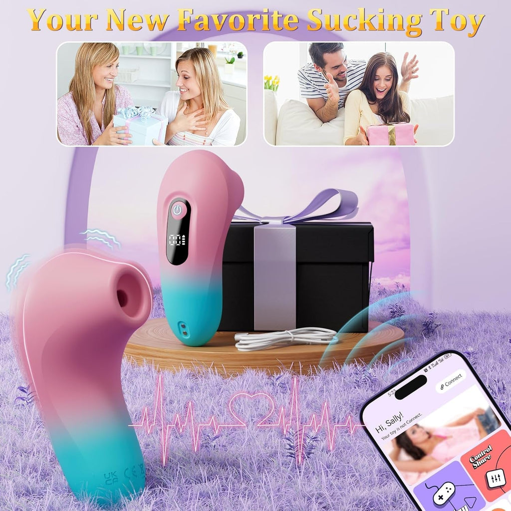 WhisperKiss Smart Sucking Vibrator