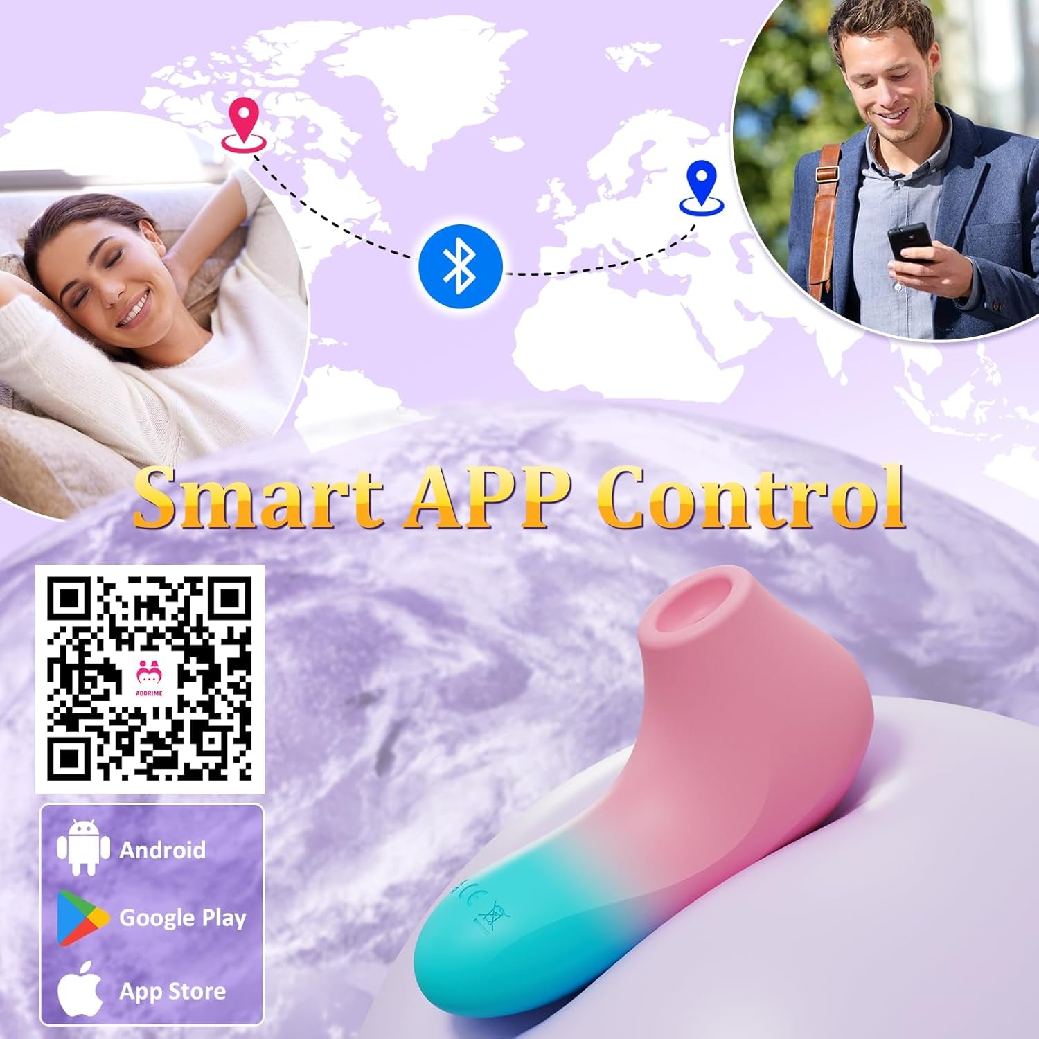 WhisperKiss Smart Sucking Vibrator