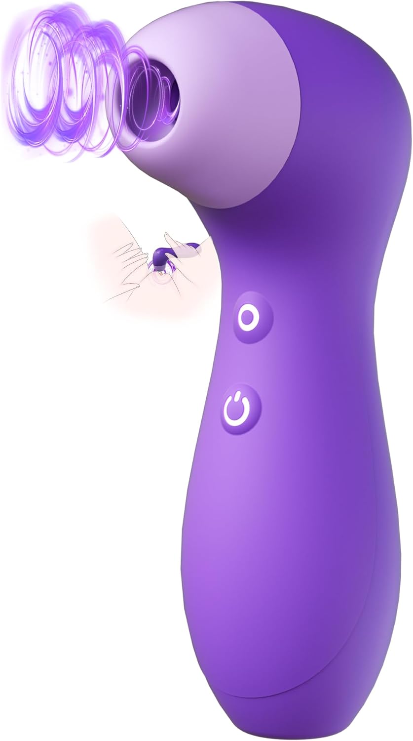 WhisperMuse Dual Pleasure Suction Vibrator