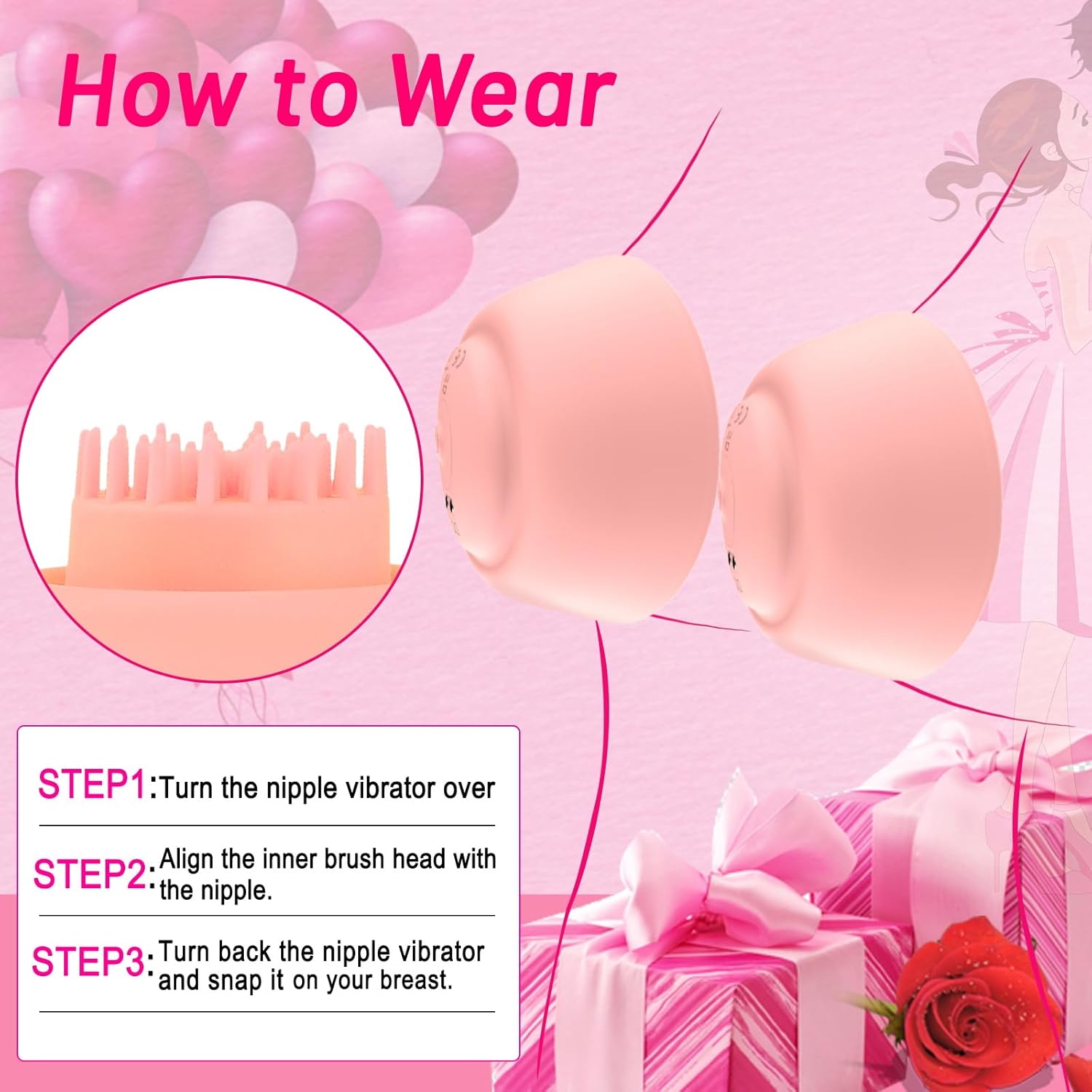 WhisperNip Pulse Vibrator Teasers