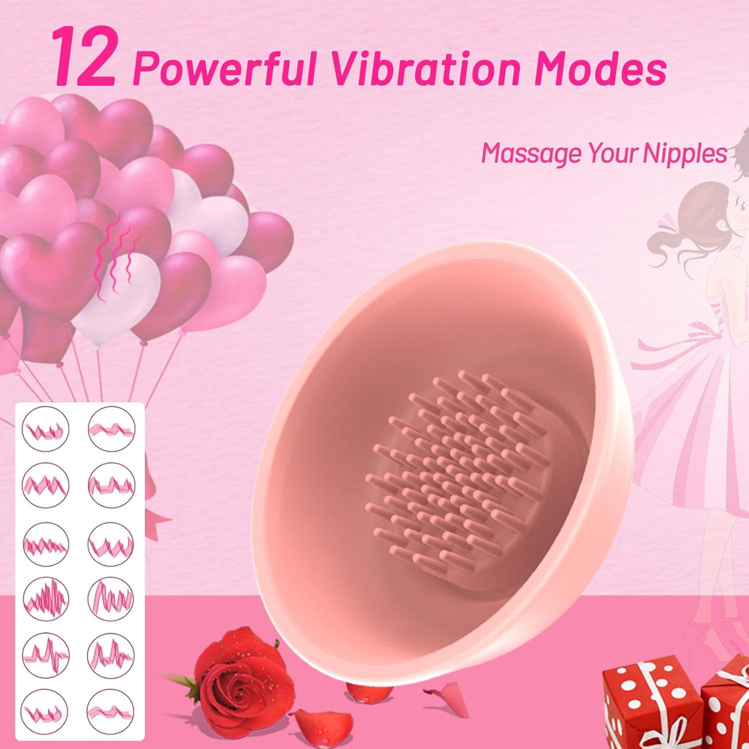 WhisperNip Pulse Vibrator Teasers