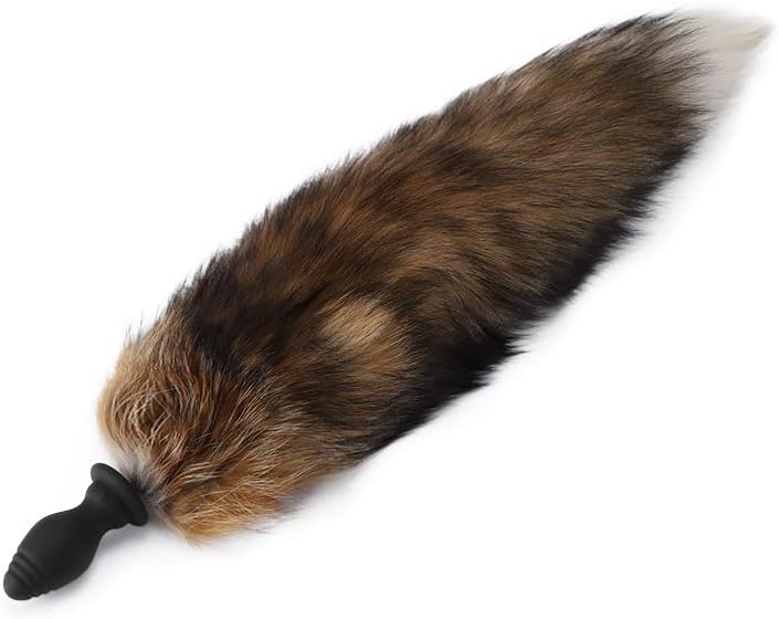 WhisperTail Remote Vibrating Fox Tail Plug