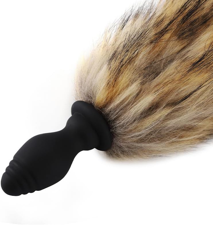 WhisperTail Remote Vibrating Fox Tail Plug