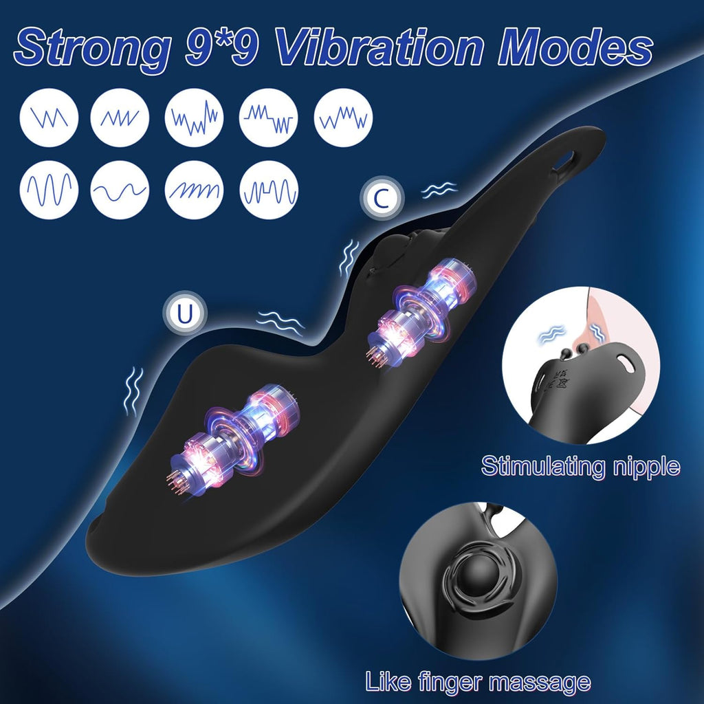WhisperWing Discreet Butterfly Panty Vibrator for Couples