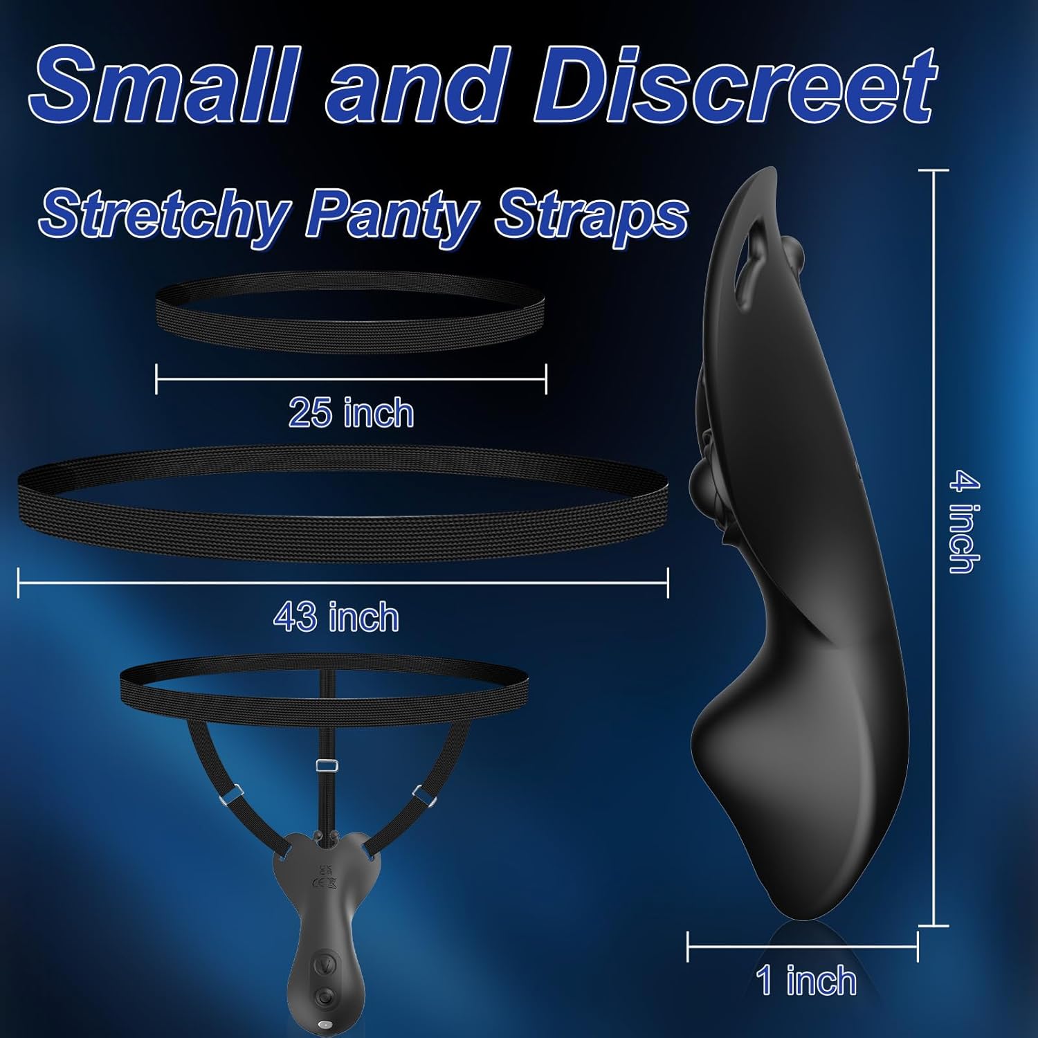 WhisperWing Discreet Butterfly Panty Vibrator for Couples