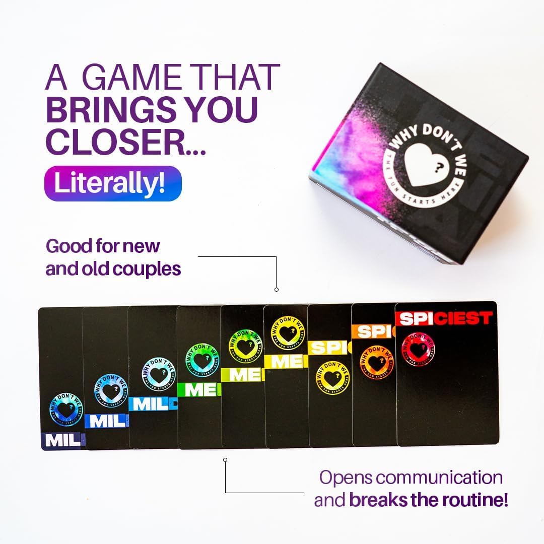 Why Don’t We – Spice It Up! Super Fun Couples Game for Date Nights