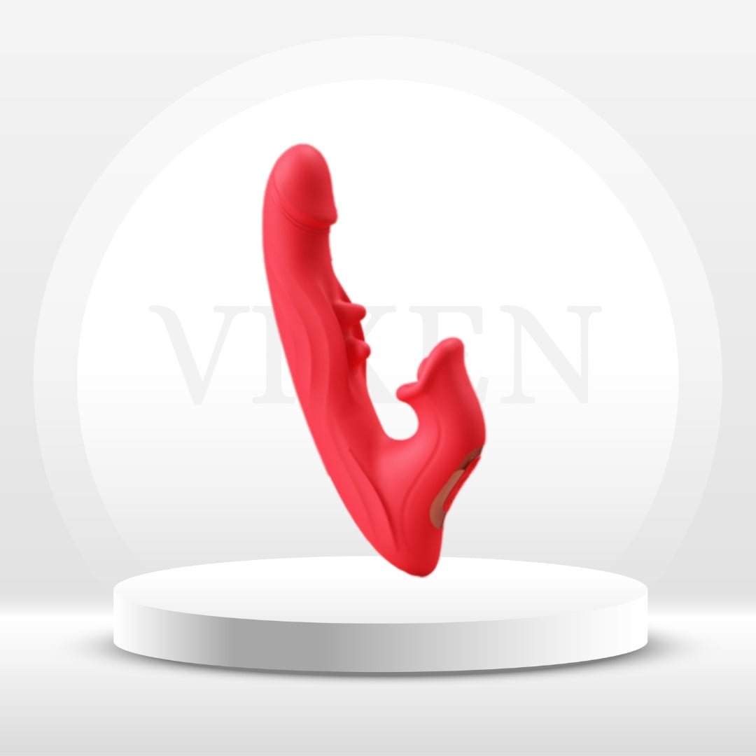 WiggleLuxe Thrusting Tongue Vibrator