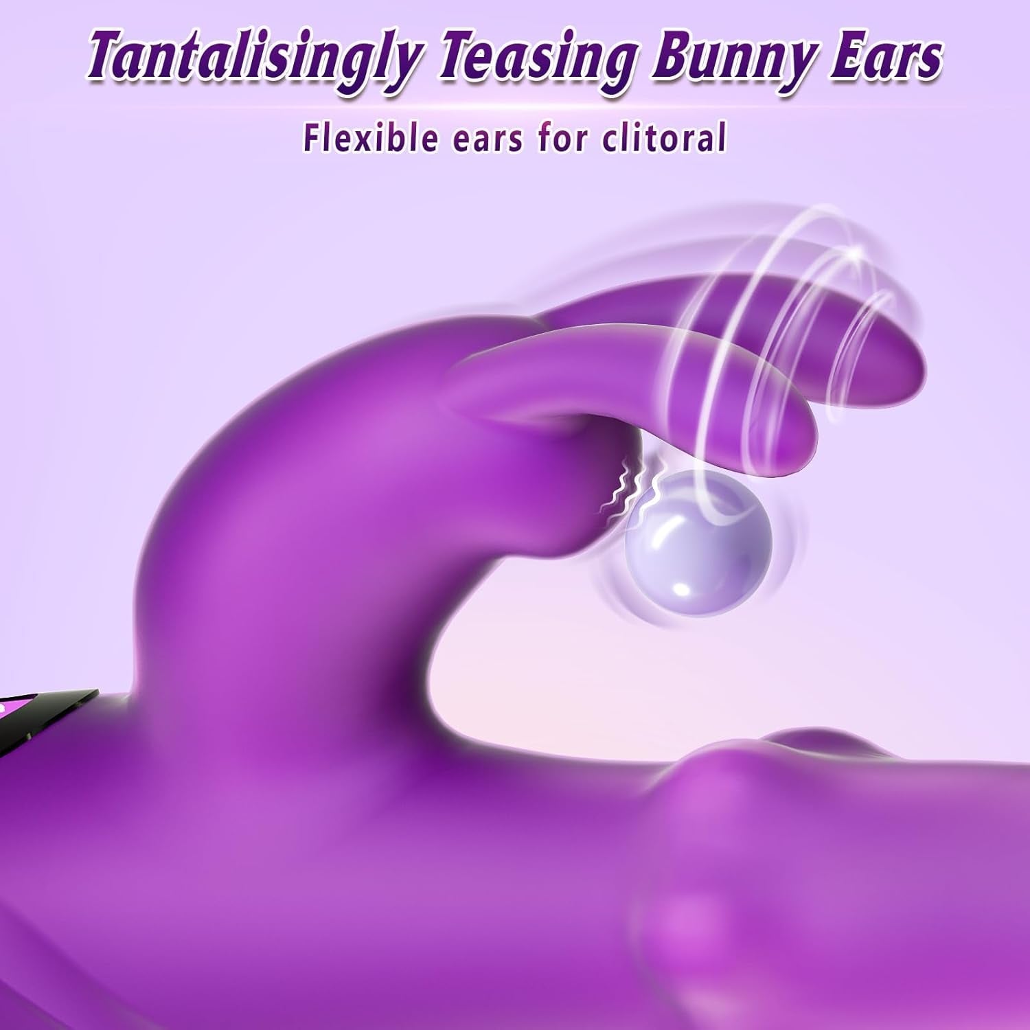 WiggleRush Thrusting Wiggling Rabbit Vibrator