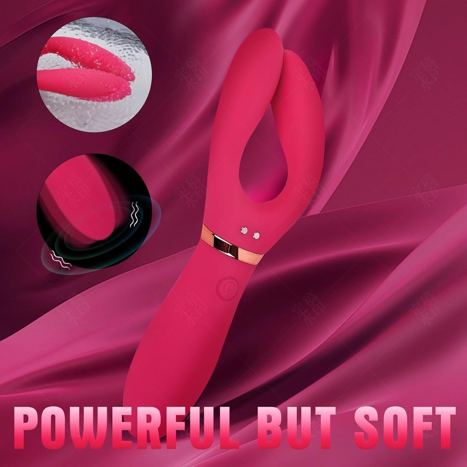 WishLuxe Premium Wishbone G-Spot Vibrator, 10 Modes