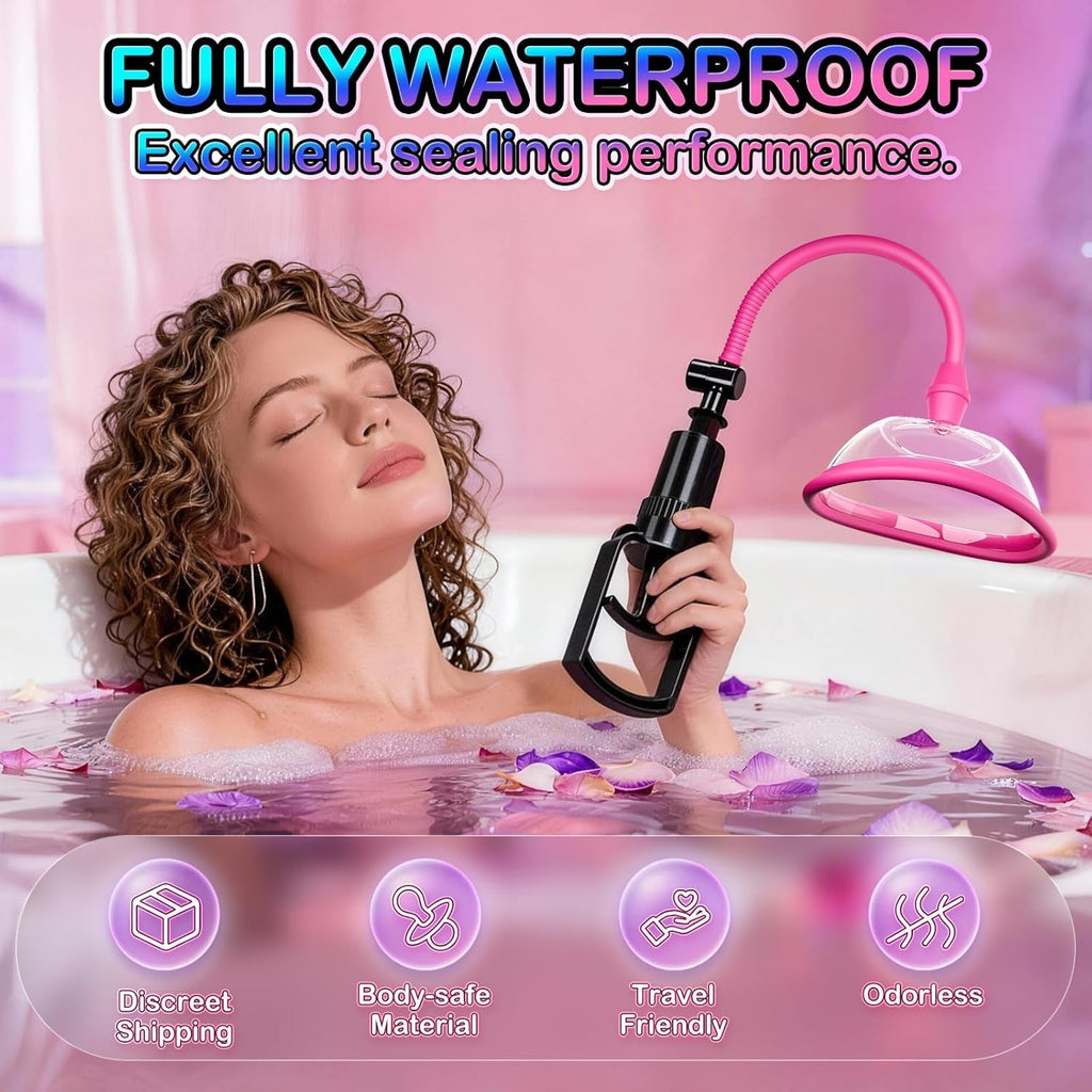 VacuraFlex Manual Clitoral & Nipple Suction Pump