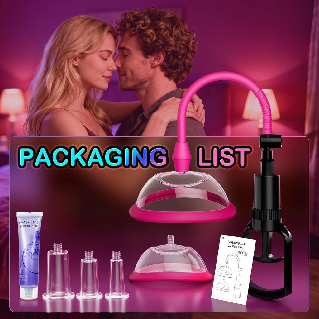 VacuraFlex Manual Clitoral & Nipple Suction Pump
