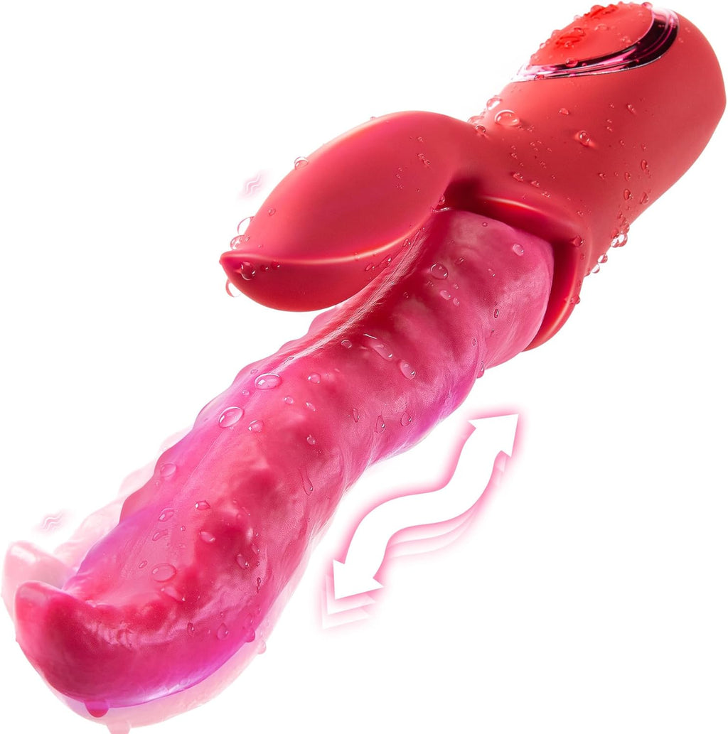 WriggleMate Tongue Vibrator with Dual Motors